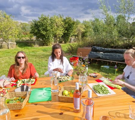 Wildplukworkshop lunch uit het veld